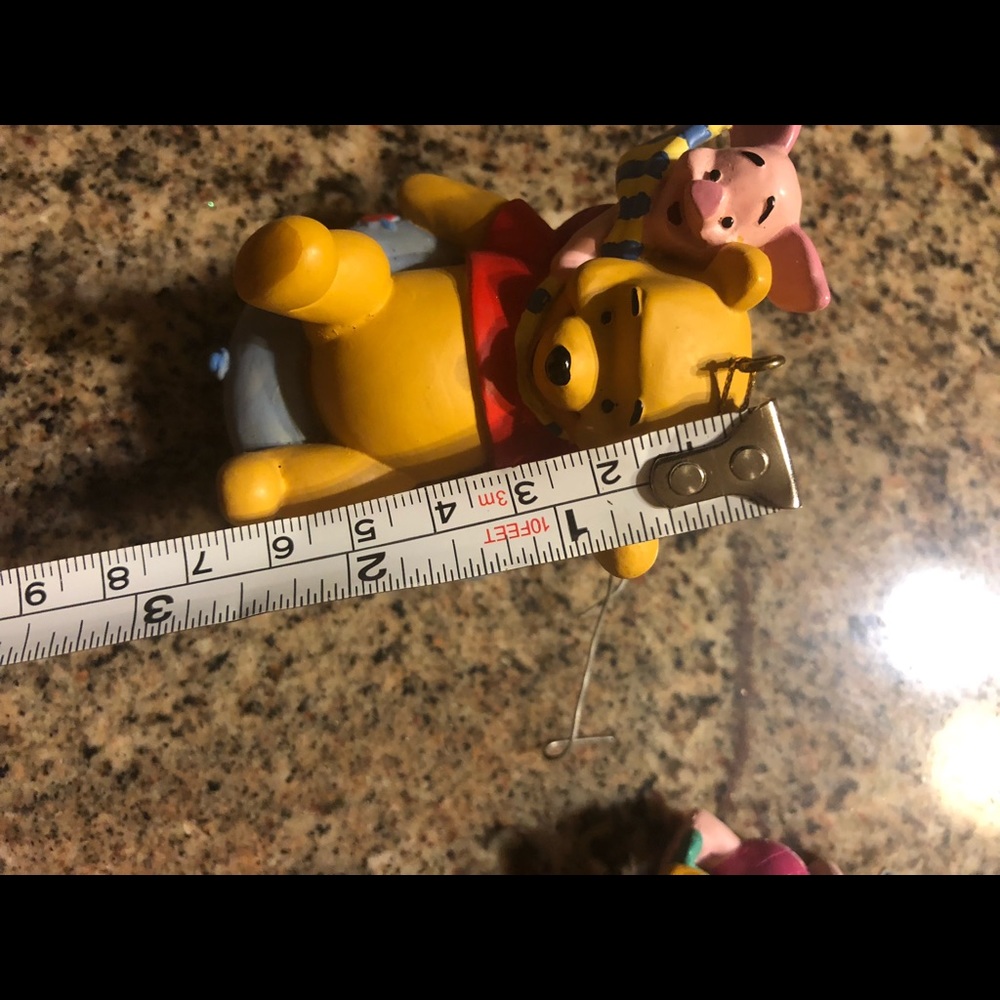 3 Winnie the Pooh Christmas ornaments - Picture 7 of 7